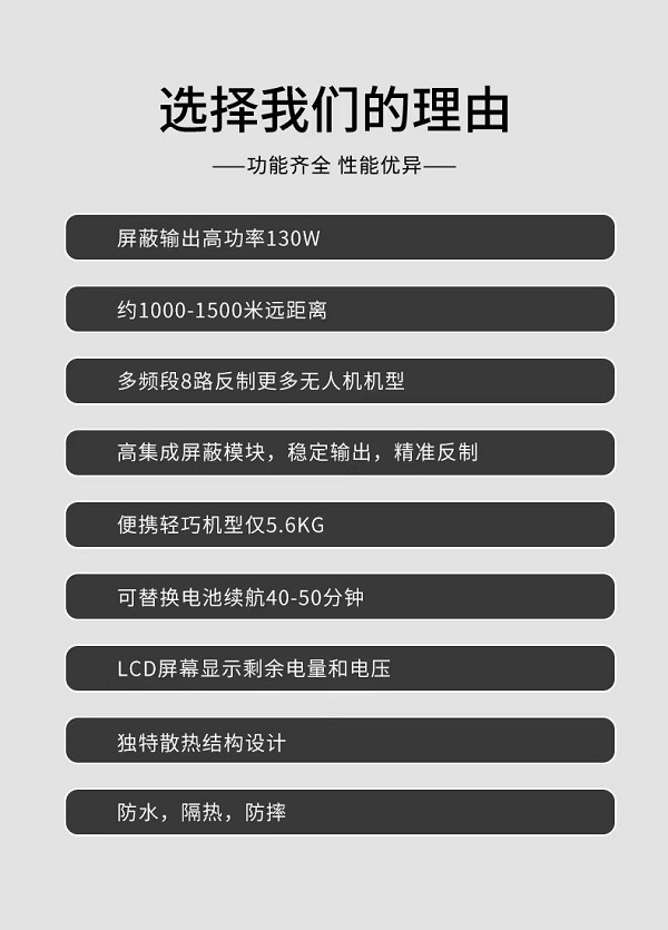 无人机反制枪F-05型设备(图3) 无人机反制枪F-05型装备设备(图3)