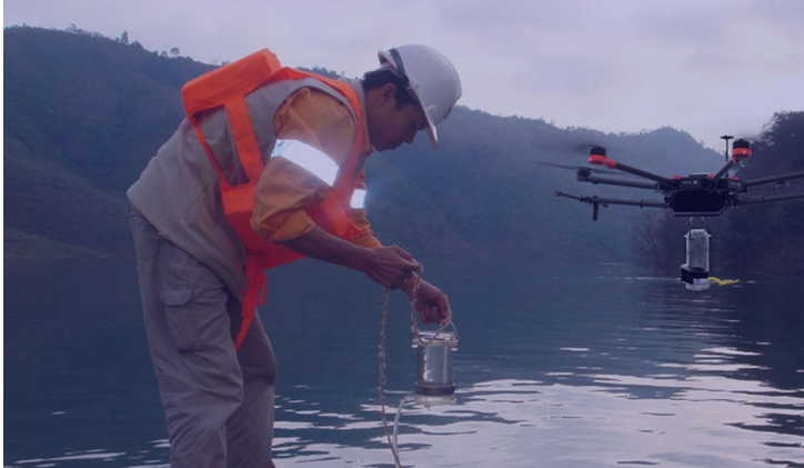 工业无人机水利勘探实际应用案例(图2) 环保无人机